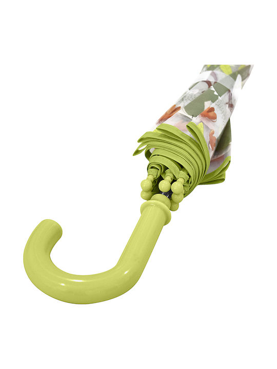 Sassi Junior Kinder Regenschirm Gebogener Handgriff Bunt mit Durchmesser 68cm.