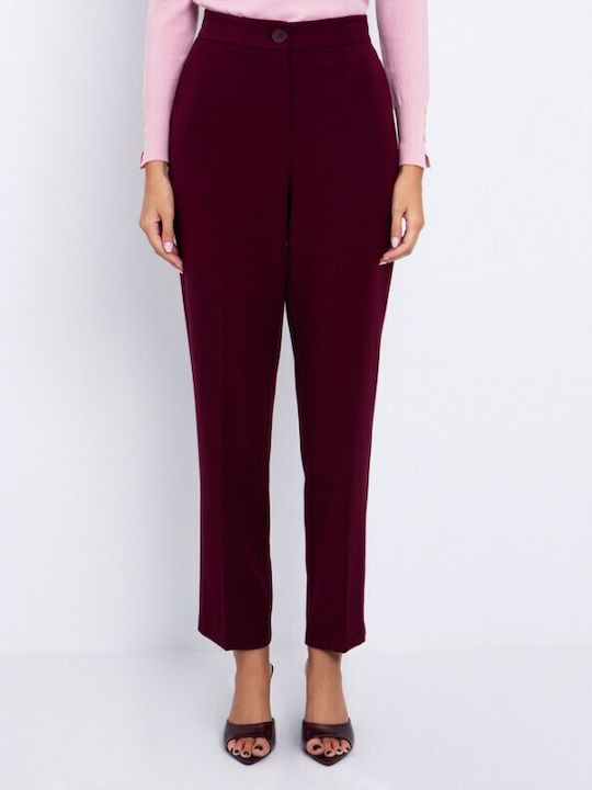 Damen Bordeaux Anzug