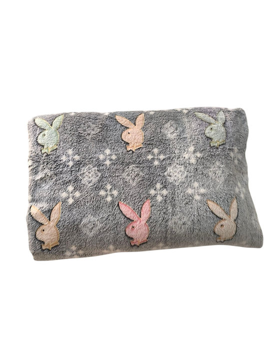 Decke Vlies Leuchtend Gray 200x150cm