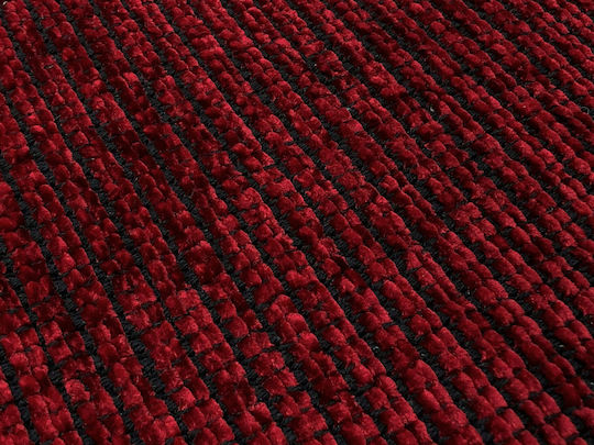 Koulis Carpets Kilim ZT393 Rutschfest Teppich Rechteckig Synthetisch,Polyester/Cotton/Leather Red