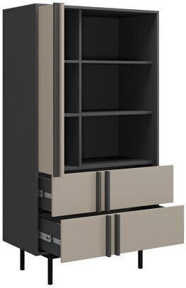 Βιβλιοθήκη Levali 103 83x43x155εκ. Βιβλιοθήκη Levali 103 83x43x155εκ.