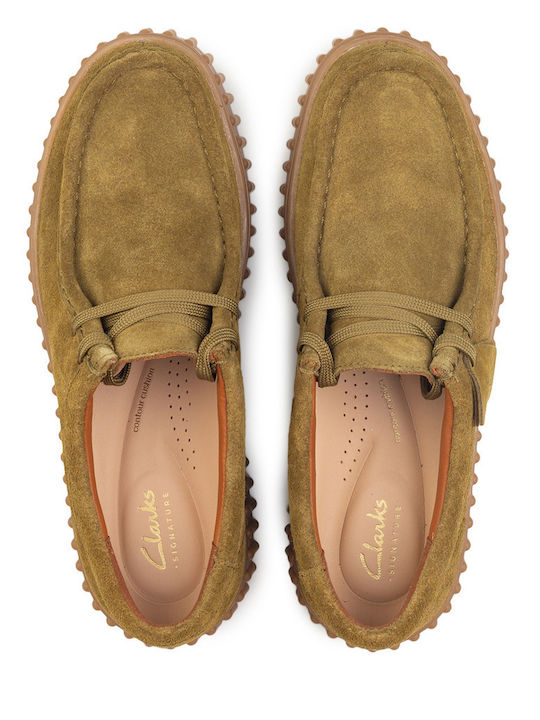 Torhill Bee Suede Women's Loafers in Green