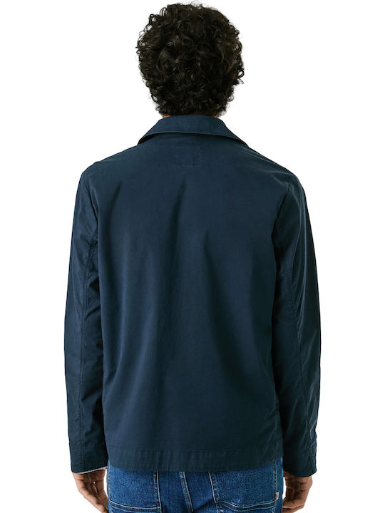 Μακρυμάνικo Overshirt Dulwich Blue