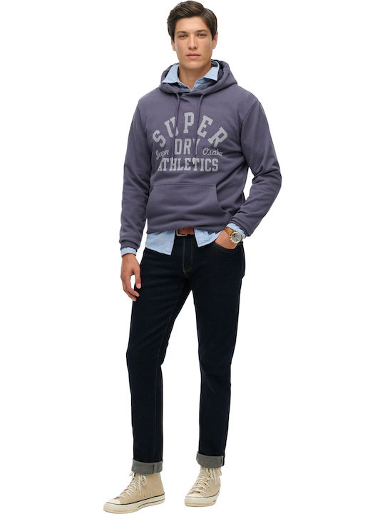 Athletic Essential Ζακέτα με Κουκούλα Grey