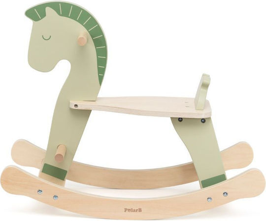Viga Toys Wooden Rocking Toy Horse for 12+ months Green