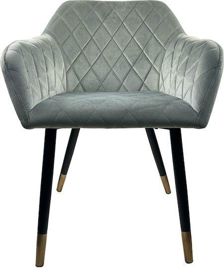 Esperanza Stühle Speisesaal Grey/Black 1Stück 56x60x81cm
