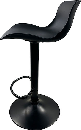 Hocker Bar Encanta mit Höhenverstellbar Black 44x45x58cm