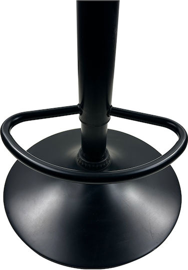 Hocker Bar Encanta mit Höhenverstellbar Black 44x45x58cm