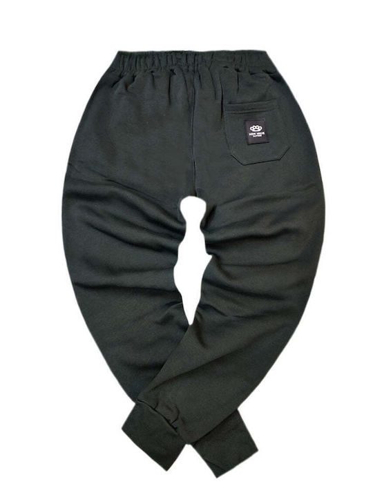 Sweatpants with Elastic Khaki