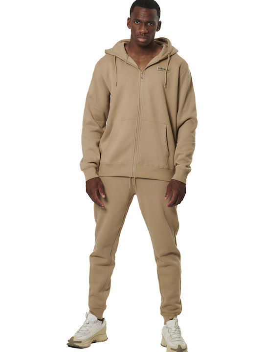 Sweatpants with Elastic Beige