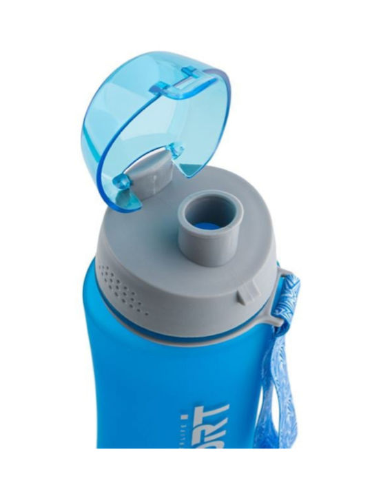 Wasserflasche Kunststoff 650ml Türkis