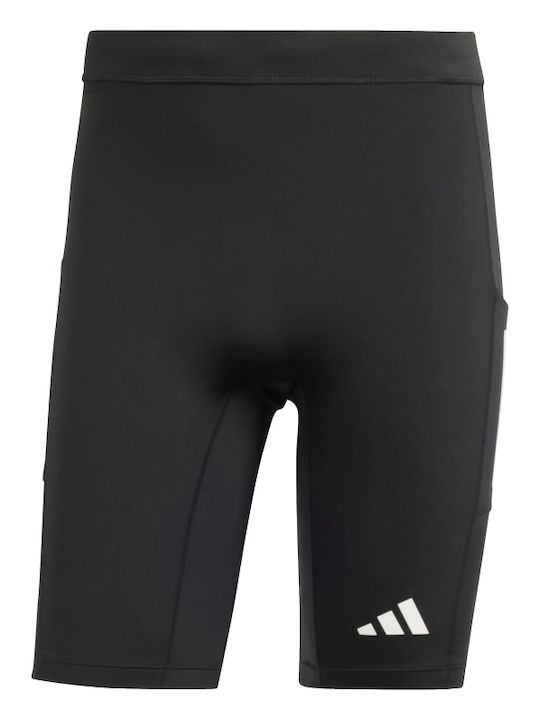adidas Own Run Ανδρικό Αθλητικό Κολάν Κοντό Μαύρο