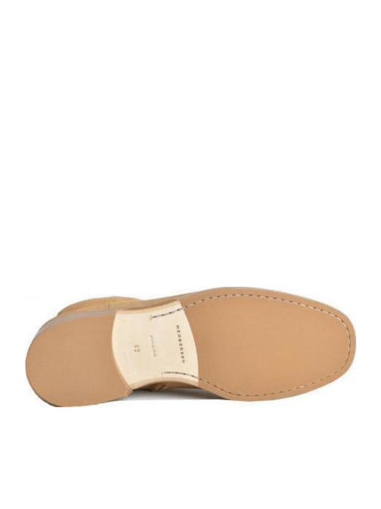 Wildleder Tabac Braun Chelsea Stiefeletten