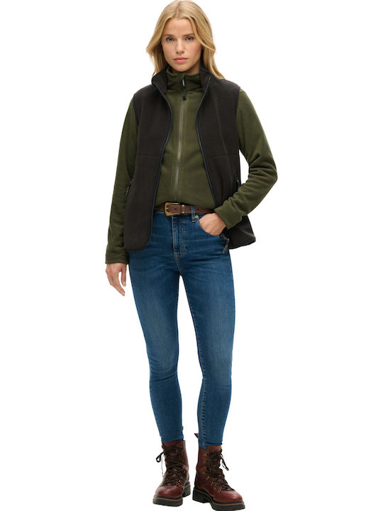 Women's Cardigan Army Khaki Green