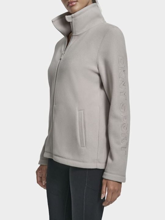 Полар Дамска жилетка Grey