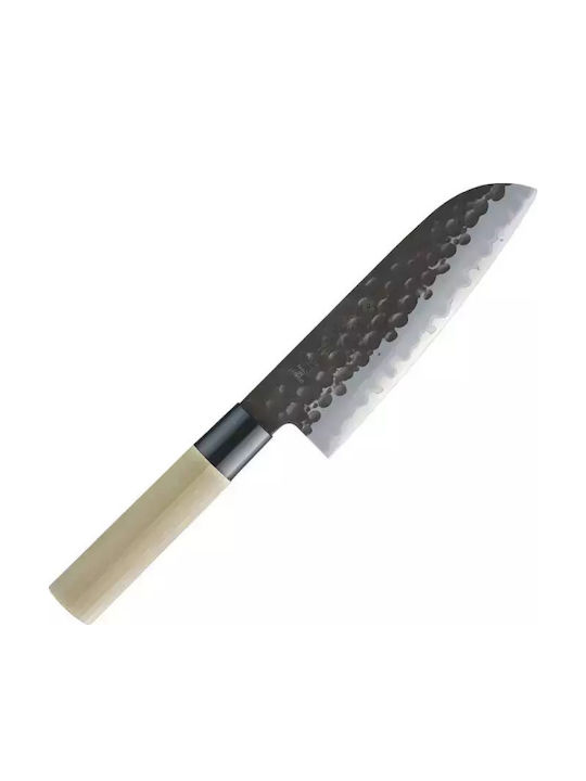 Tojiro Hammered Μαχαίρι Santoku από Ανοξείδωτο Ατσάλι 16.5cm