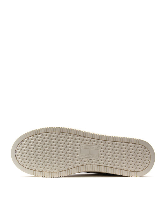 Флатформи Sneakers Εκρού Λεοπαρ