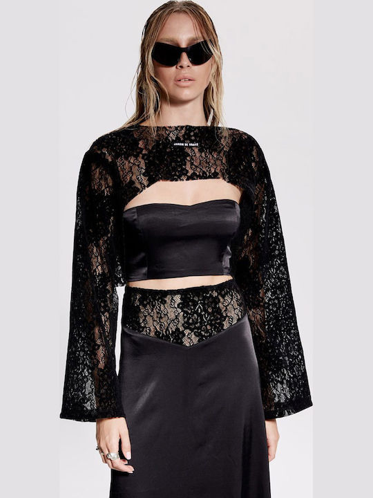 Satin,σατεν Maxi Rock Black