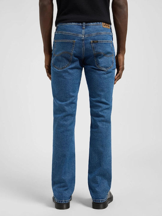 Lee Brooklyn Men's Jeans Pants Straight Blue