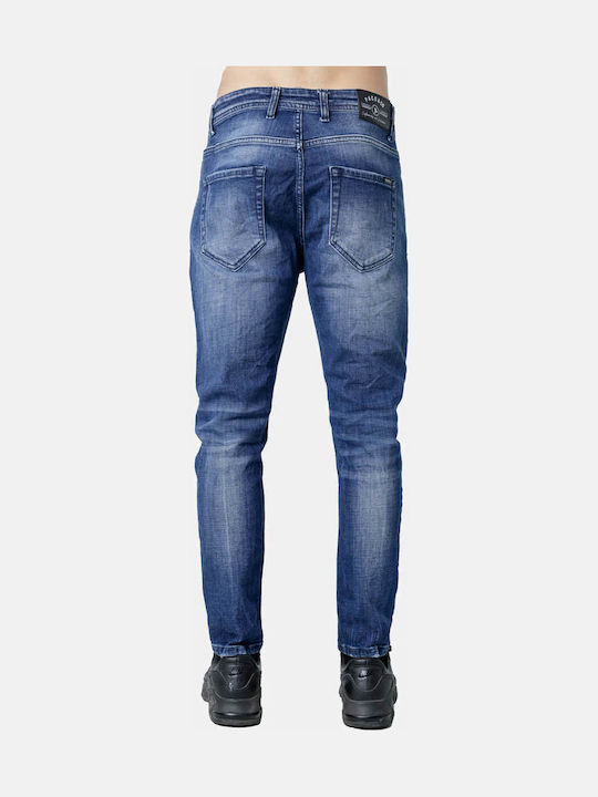 Men's Jeans Pants with Loose Fit Black