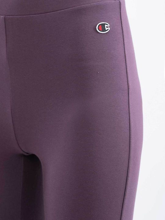 Women's Long Training Legging High Waisted Purple