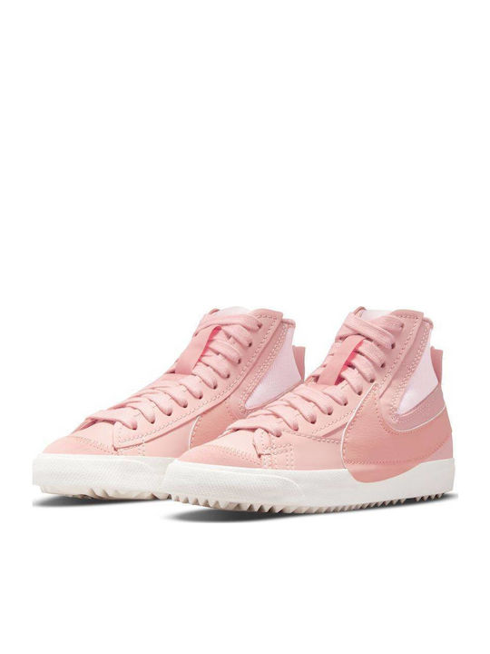 Blazer Mid '77 Jumbo Boots Pink Oxford / Rose Whisper / Sail / Team Orange