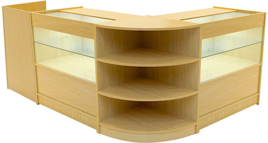 Eclipse Led Shop Counter Set Lm60 Tb60 & 2 X C900 Maple