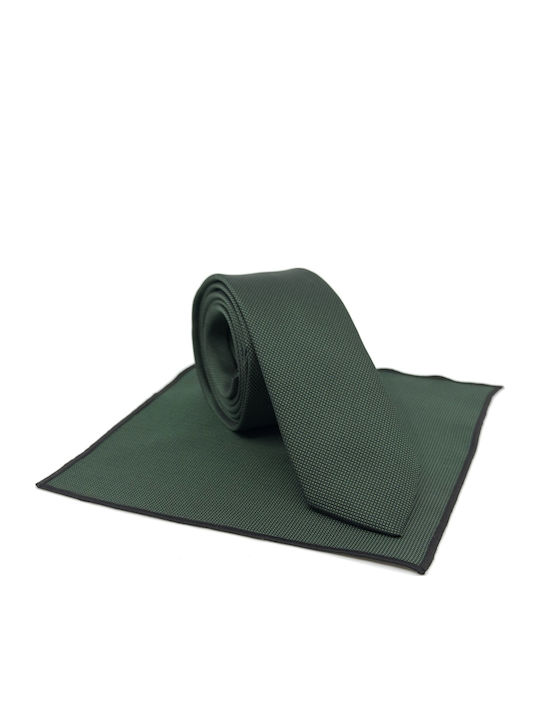 Legend Accessories Men's Tie Set Monochrome in Green Color