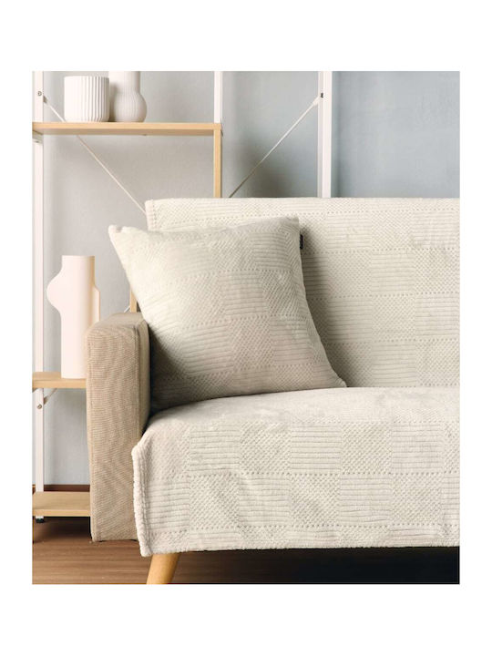 Kentia Sydney Покривка За Двуместен Диван Полар 180x250см 12
