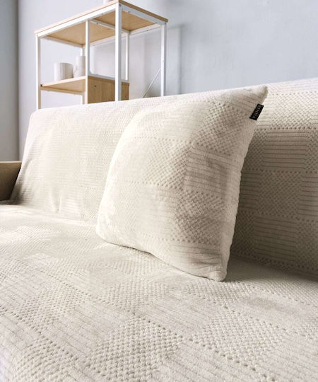 Kentia Sydney Покривка За Двуместен Диван Полар 180x250см 12