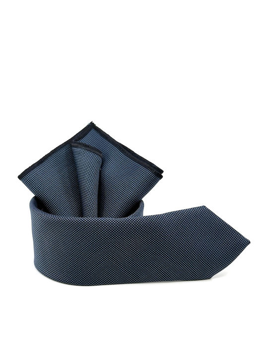 Legend Accessories Men's Tie Set Monochrome in Blue Color