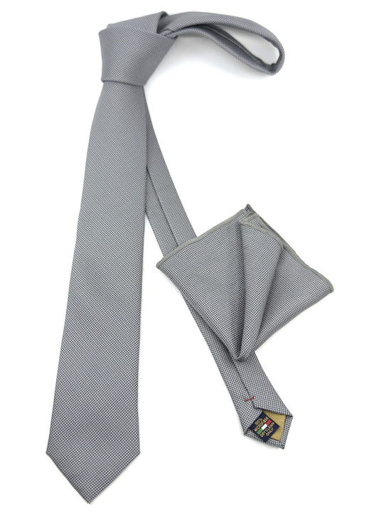 Legend Accessories Herren Krawatten Set Monochrom in Gray Farbe