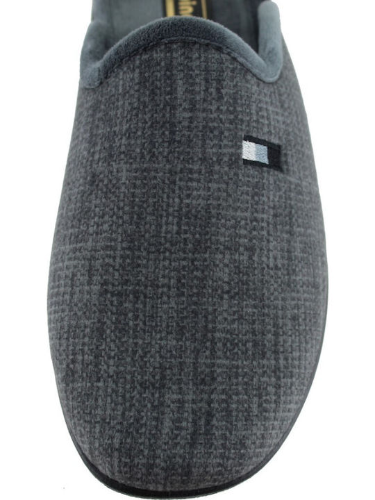 Winterliche Herrenhausschuhe Gray