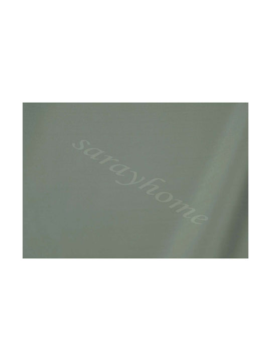 Saray Home Curtain With Pencil Pleat Green 140x280cm