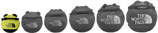The North Face Base Camp Duffel Sack Voyage Back 31lt Yellow Fabric L27.94xW27.94xH27.92cm