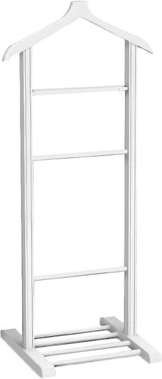 Beta Eingangsmöbel mit Garderobe White 48x35x120cm