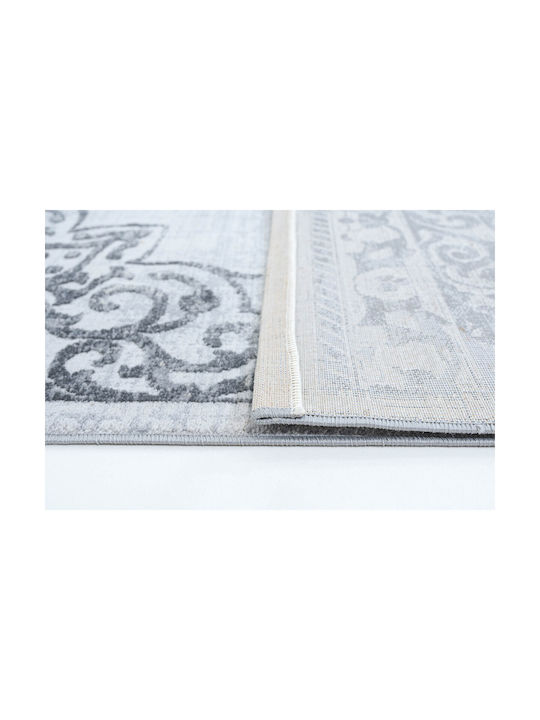 Ezzo Venice 9178acd Rug Fireplace Rectangular Light Grey-dark Grey