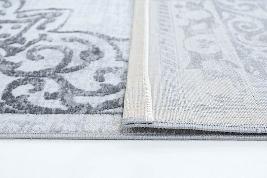 Ezzo Venice 9178acd Rug Fireplace Rectangular Light Grey-dark Grey