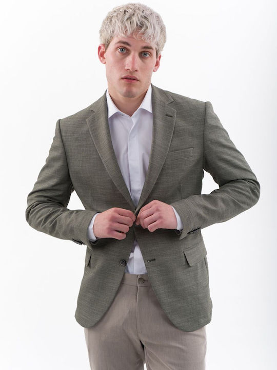Summer Men’s Suit Jacket Green