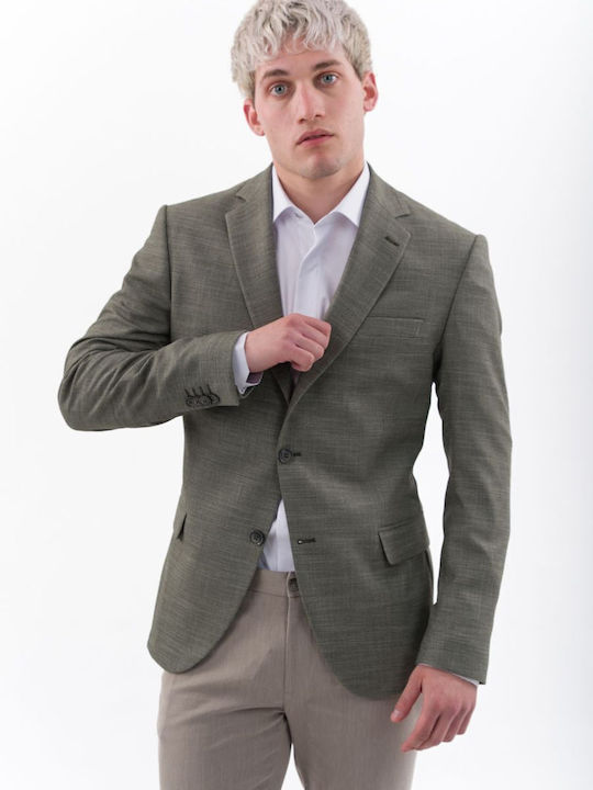 Summer Men’s Suit Jacket Green