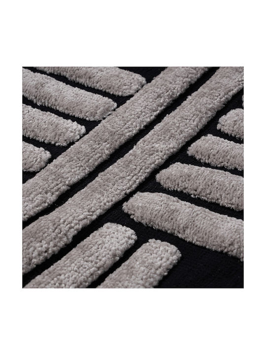 Beauty Home Noir Art 9437 Rug Rectangular Black
