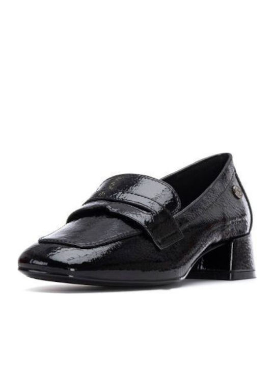 Pumps mit flachem Absatz Schwarz