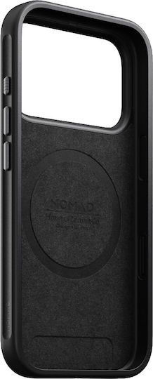 Nomad 360 Full Cover Leather / Silicone 0.85mm With Burgundy Neck Strap (iPhone 17 Pro)