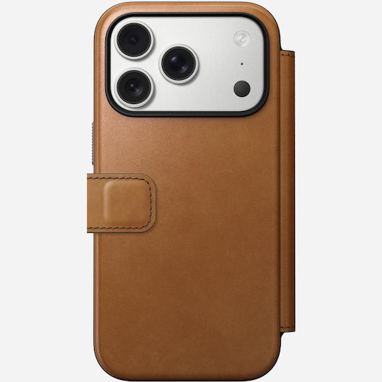 Nomad Wallet Metallic 2mm Brown (iPhone 17 Pro)