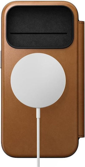 Nomad Wallet Metallic 2mm Brown (iPhone 17 Pro)