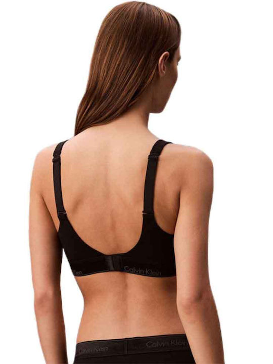 Bralette Women's Bra with Light Padding Black