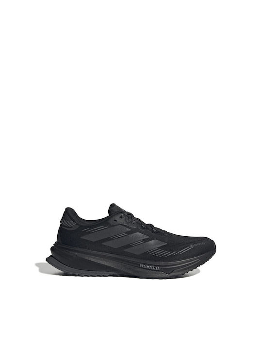 Supernova Rise Sport Shoes Running Waterproof with Gore-Tex Membrane Black