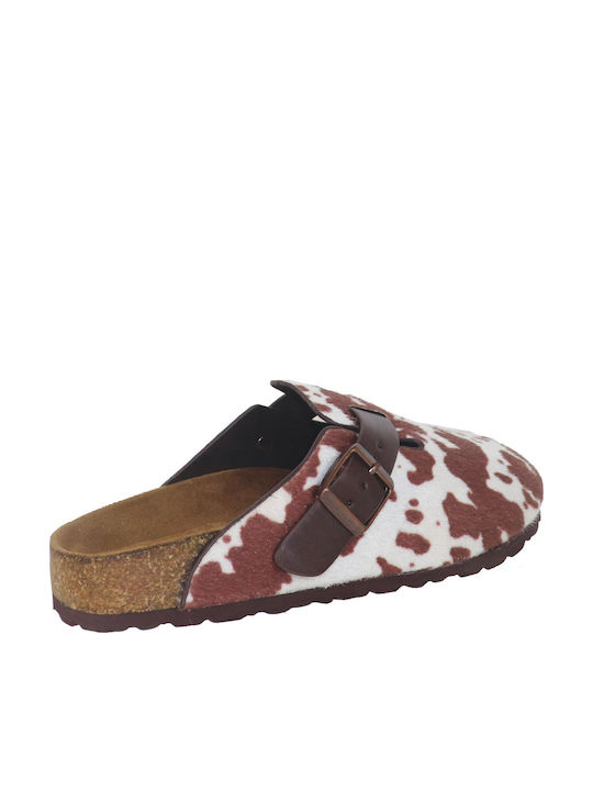koniaris Women's Clogs Brown