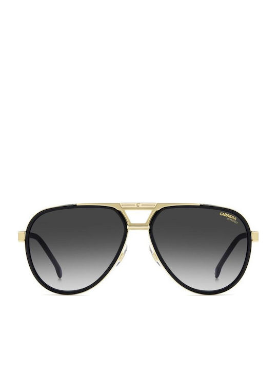 Carrera Men's Sunglasses With Black Frame And Grey Gradient Lens 1076/S 2M2/9O