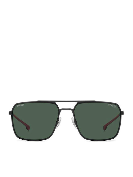 Carrera Men's Sunglasses With Black Metallic Frame And Grey Polarized Lens 057/S 003/UC
